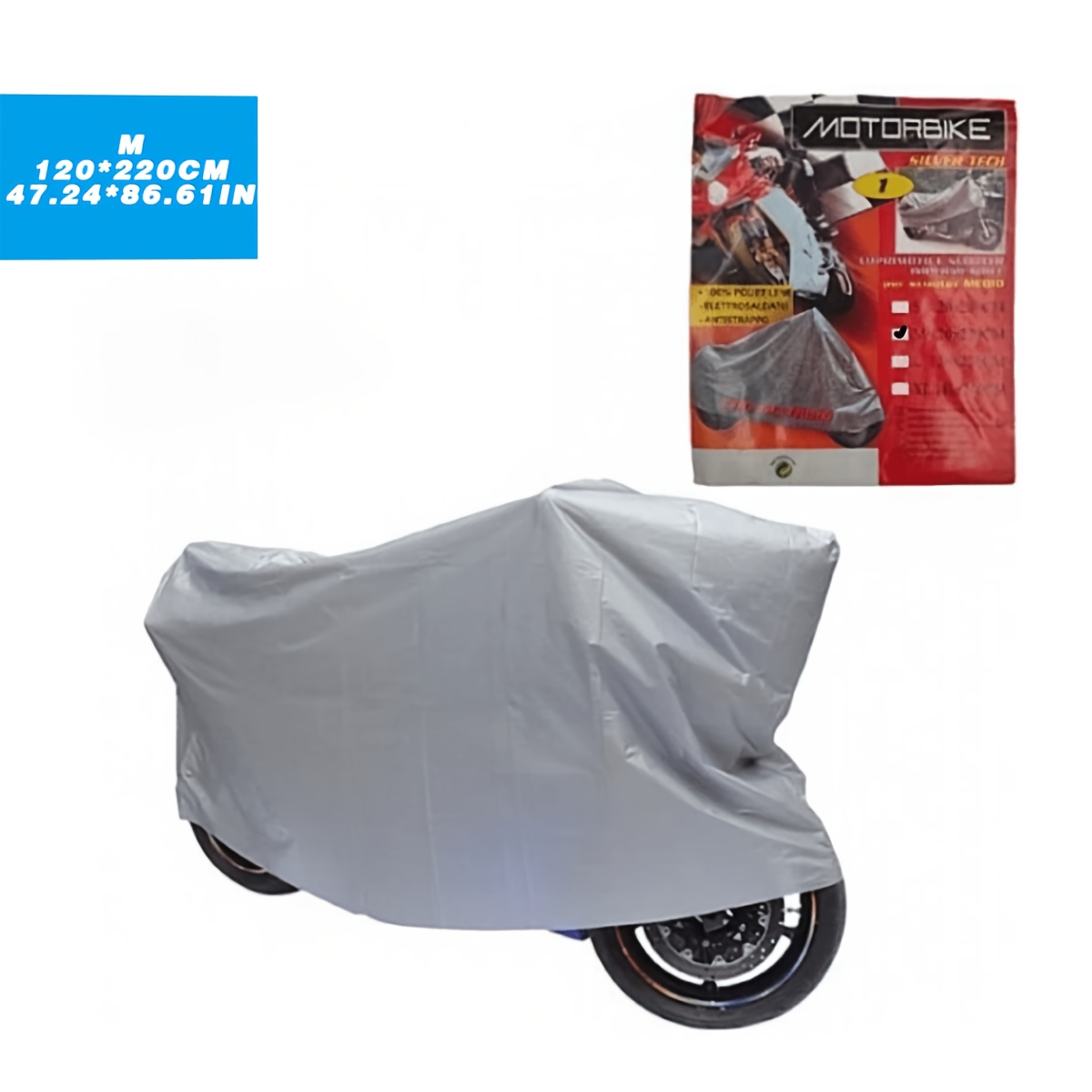 TEMU Copertura universale per moto per , 1 pezzo, impermeabile e a di sole per protezione esterna, a di , a di e a di pioggia, accessorio di