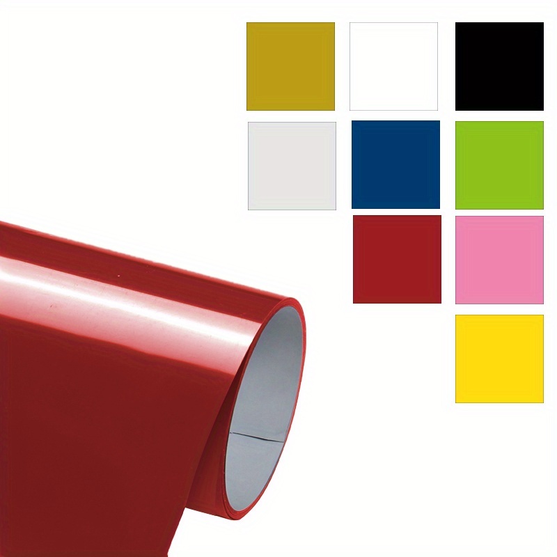 Image of Heat Transfer Vinyl Roll 12"x6ft Heat Press Vinyl For T-shirts Fabric Bag
