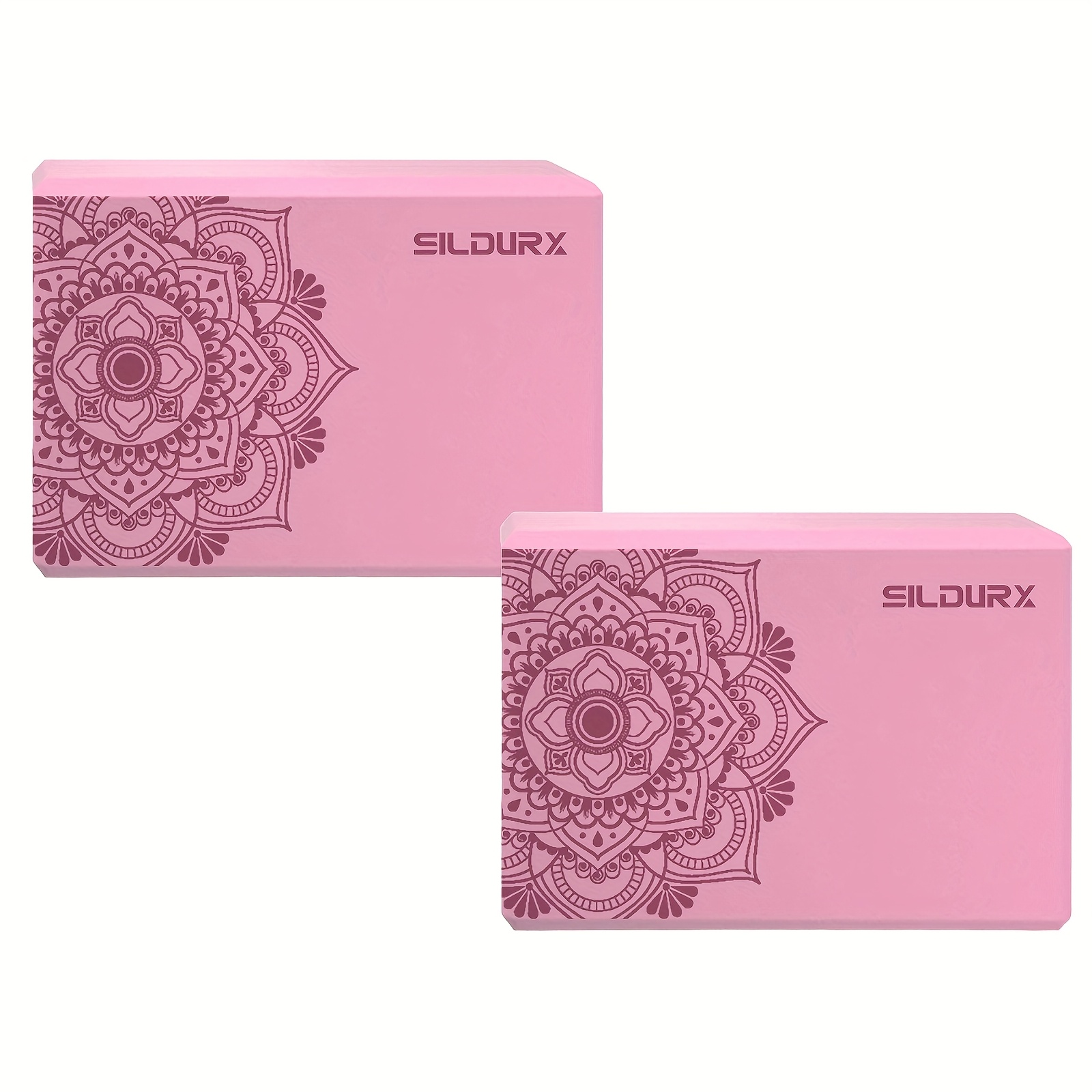 Sildurx Yoga Blocks Set Of 2, Non-slip Support Blocks For Dance, Kit, Home Gymnastics Training, Balance For Gymnastics