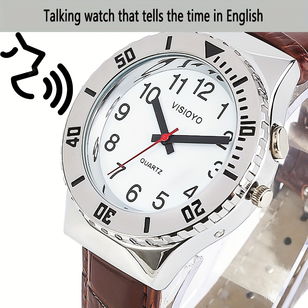 reloj parlante en inglés función timbre timbre hora Temu