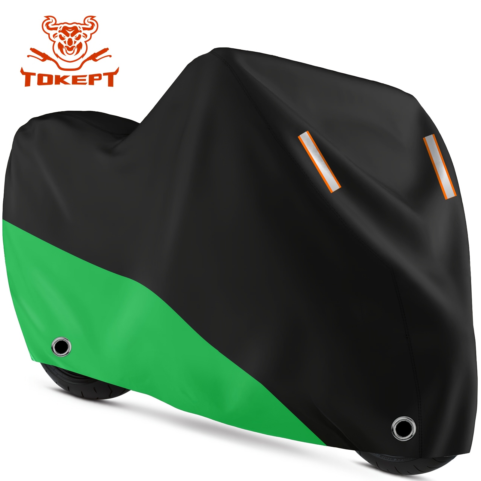 EASYBUYTECH Motorcycle Cover,Motorbike Cover All Season Universal Weather Waterproof Outdoor UV - View #4