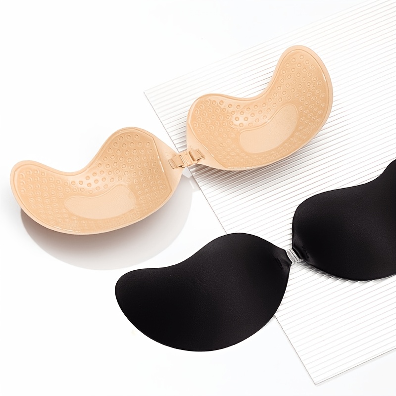 backless push up bra for wedding dress JOATEAY Adhesive Bra Strapless Sticky Push Up Reusable Invisible Lift Padded  Non-Slip for Women Backless Dress Wedding Party(Black, Cup A) at Amazon  Women's Clothing store