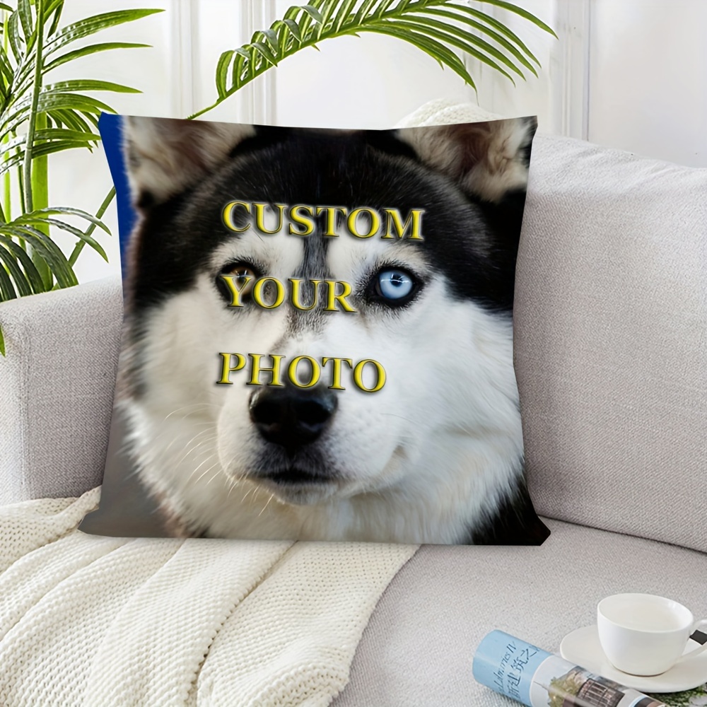 

Custom Throw Pillow Cover 18x18" - Soft, Plush, Single-sided Print For Living Room & Bedroom Decor (pillow Not Included)