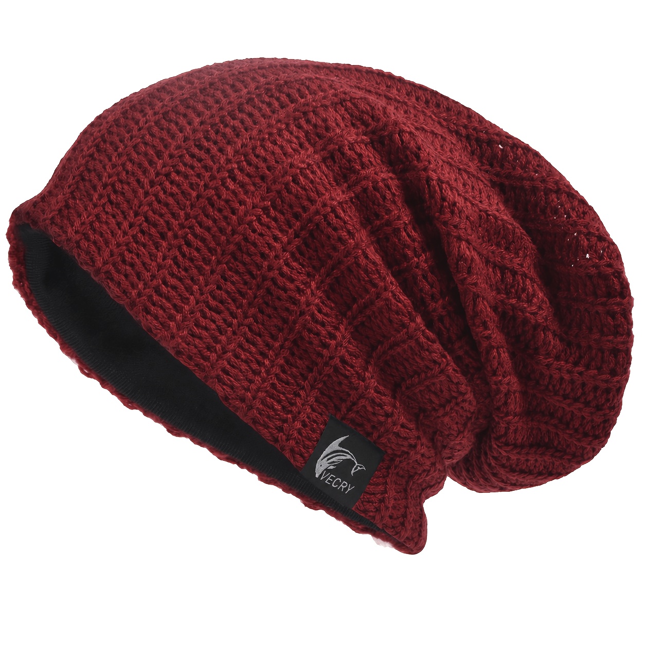 mens slouchy beanie knit skull cap long baggy hip hop - Temu display picture 3