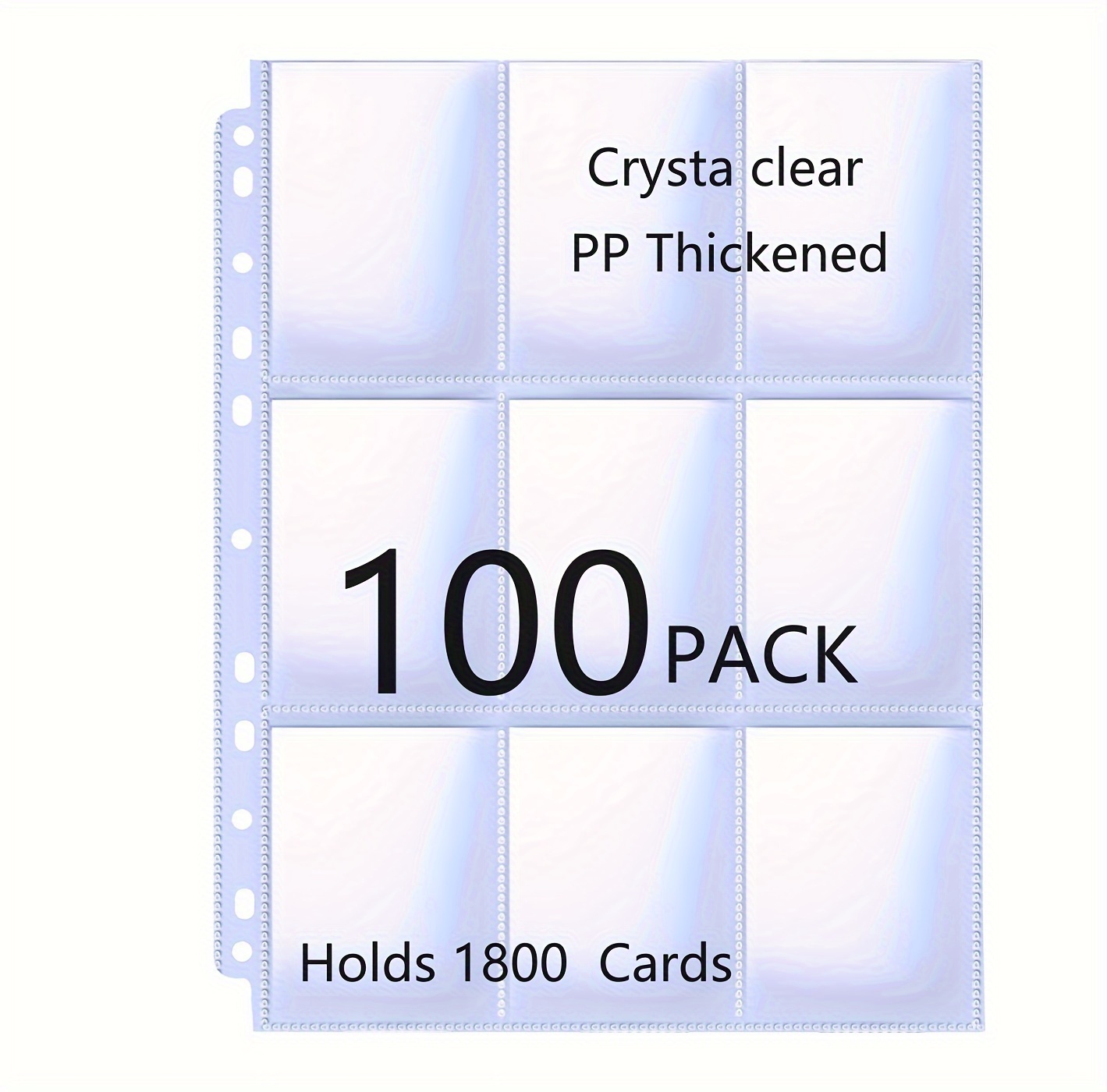 50 100 extra thick waterproof pp card sleeves 18 - Temu Australia