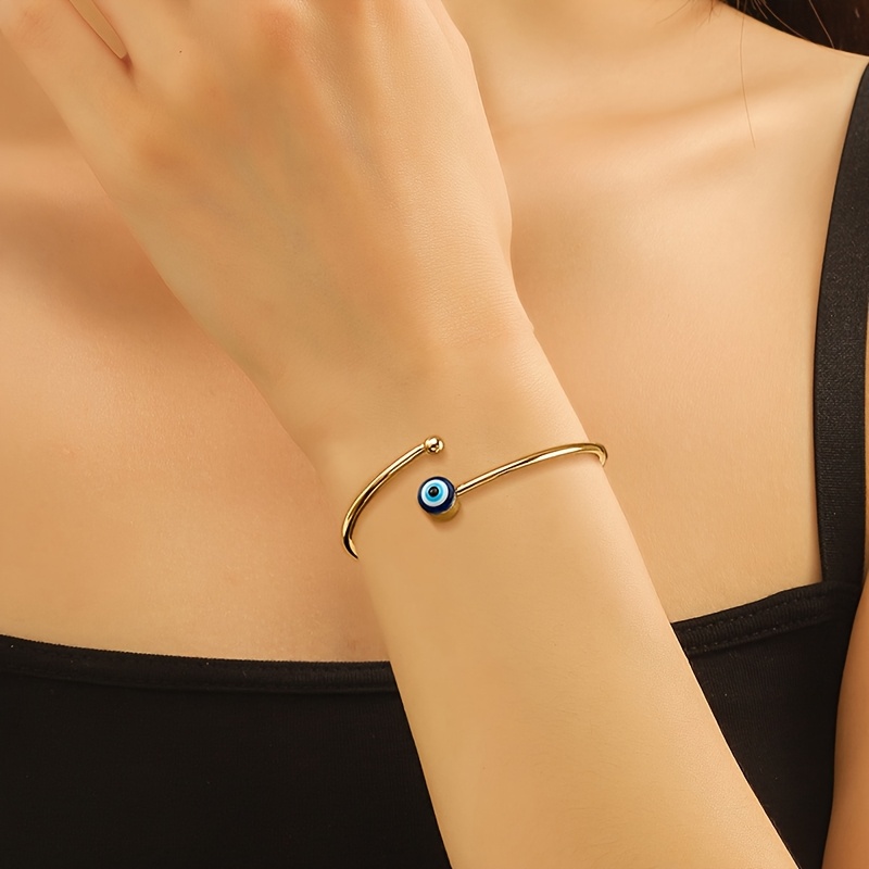 1pc/set Easy Opening Evil Eye Bracelet