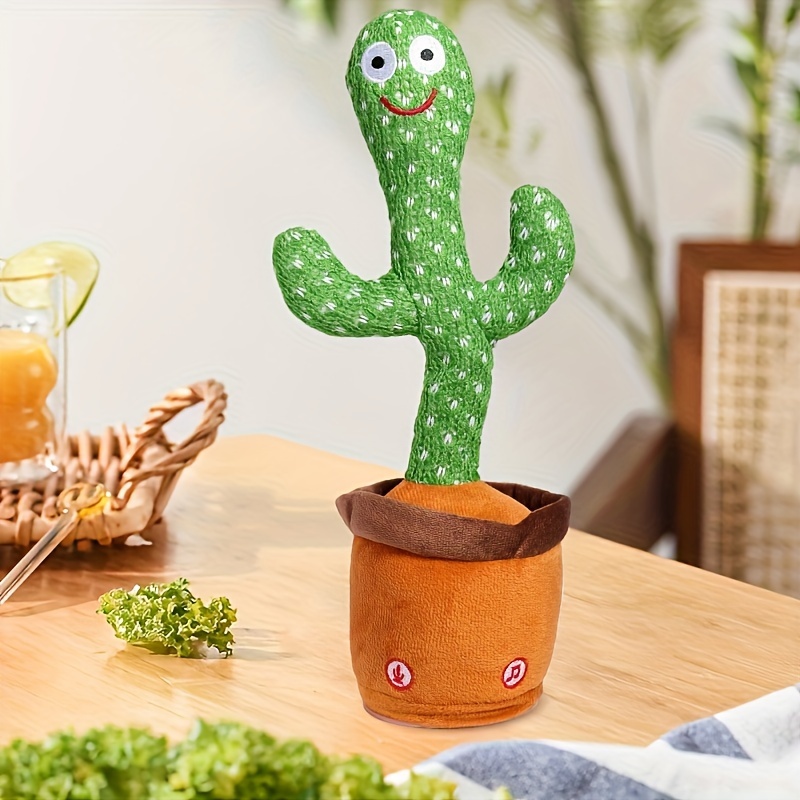 dance cactus  ing cactus toys dance cactus imitation toys and led english singing can   for   recorder music toys christmas halloween gift details 0