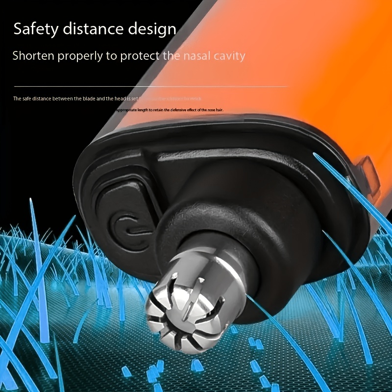 newly charging type for men and women professional nose hair trimming battery double blade easy to clean compact easy to to clean long Product details 6