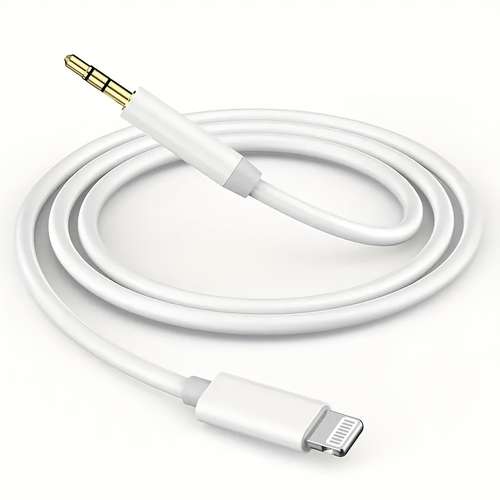 Rca Cable Flat 3.5mm To RCA Cable, RCA To Aux Audio Adapter, HiFi Sound Headphone Jack Aux To Rca
