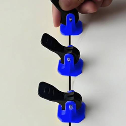 item picture 325pcs push type tile system with cross spacers tools to eliminate tiles and create perfectly flat