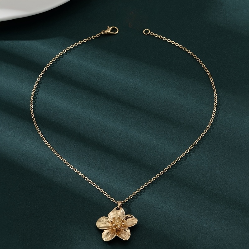 Image of 1pc Pendant Necklace, Suitable For Women's Valentine's Day Wedding Gift, A Great Daily Wear Jewelry