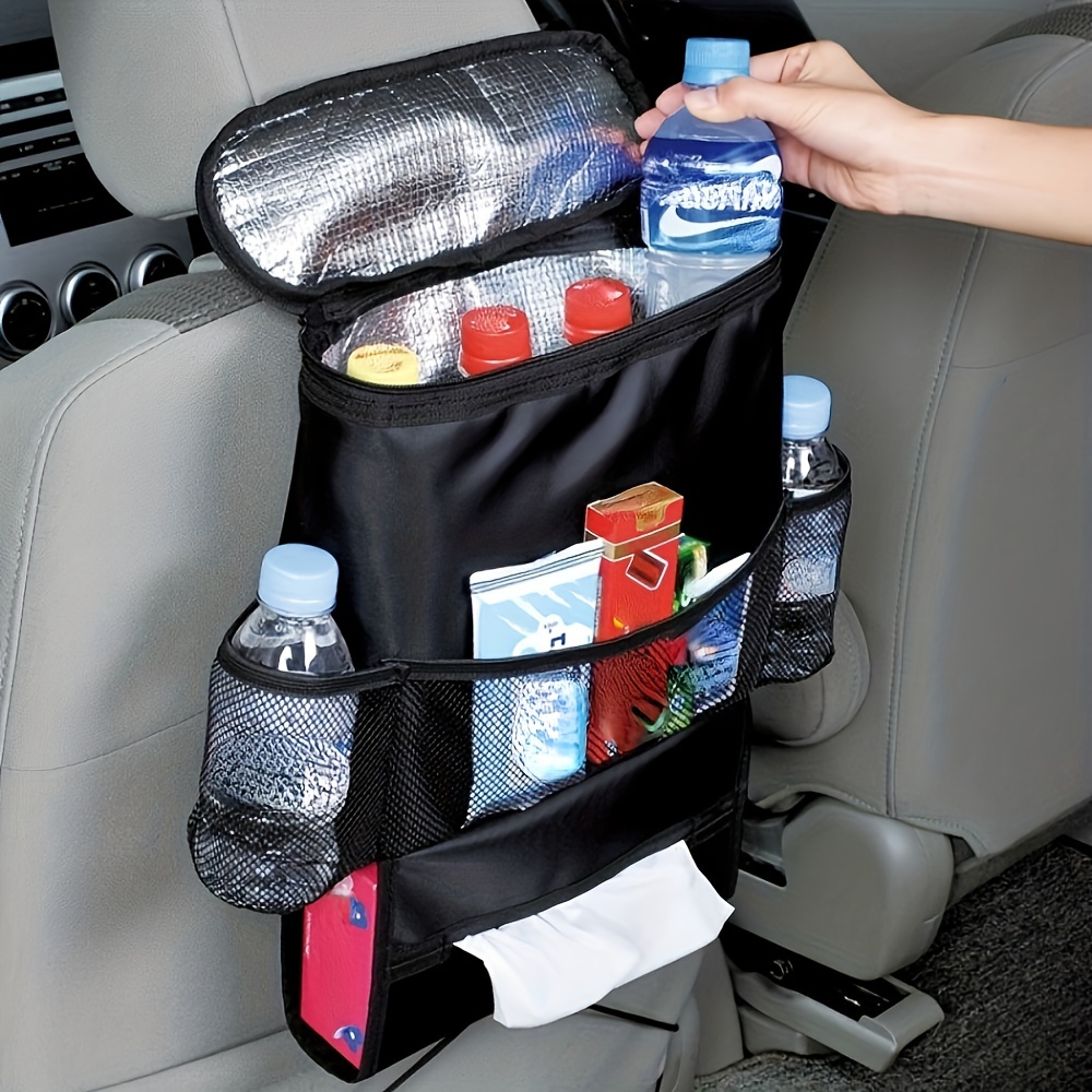 

Universal Car Seat Back Organizer - Multi-pocket Storage Solution - Effortlessly Upgrade Your Cars Interior - Universally Compatible