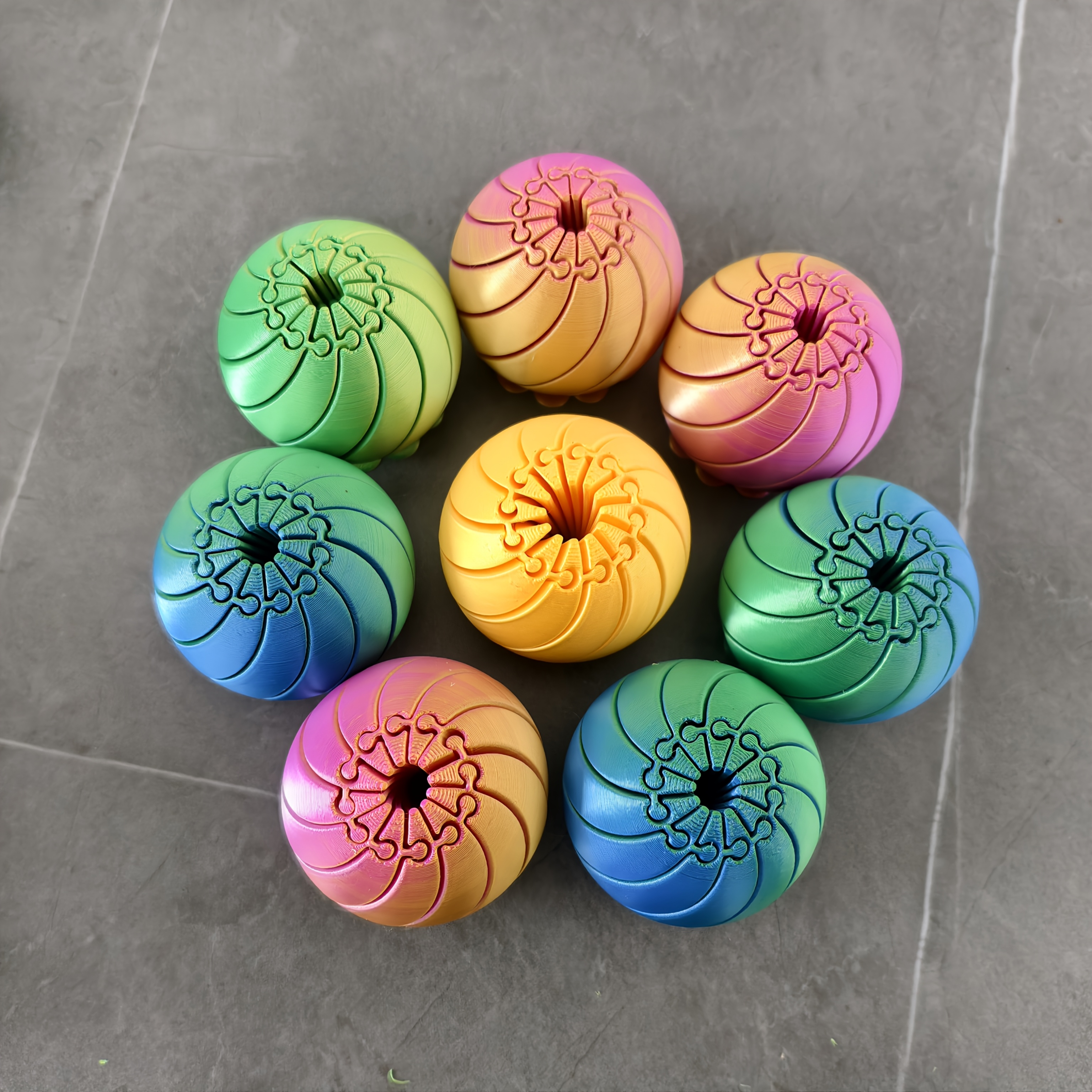deformable   ball multi   rotating decorative ball home adult party entertainment holiday decoration ball fine   smooth rotation high quality