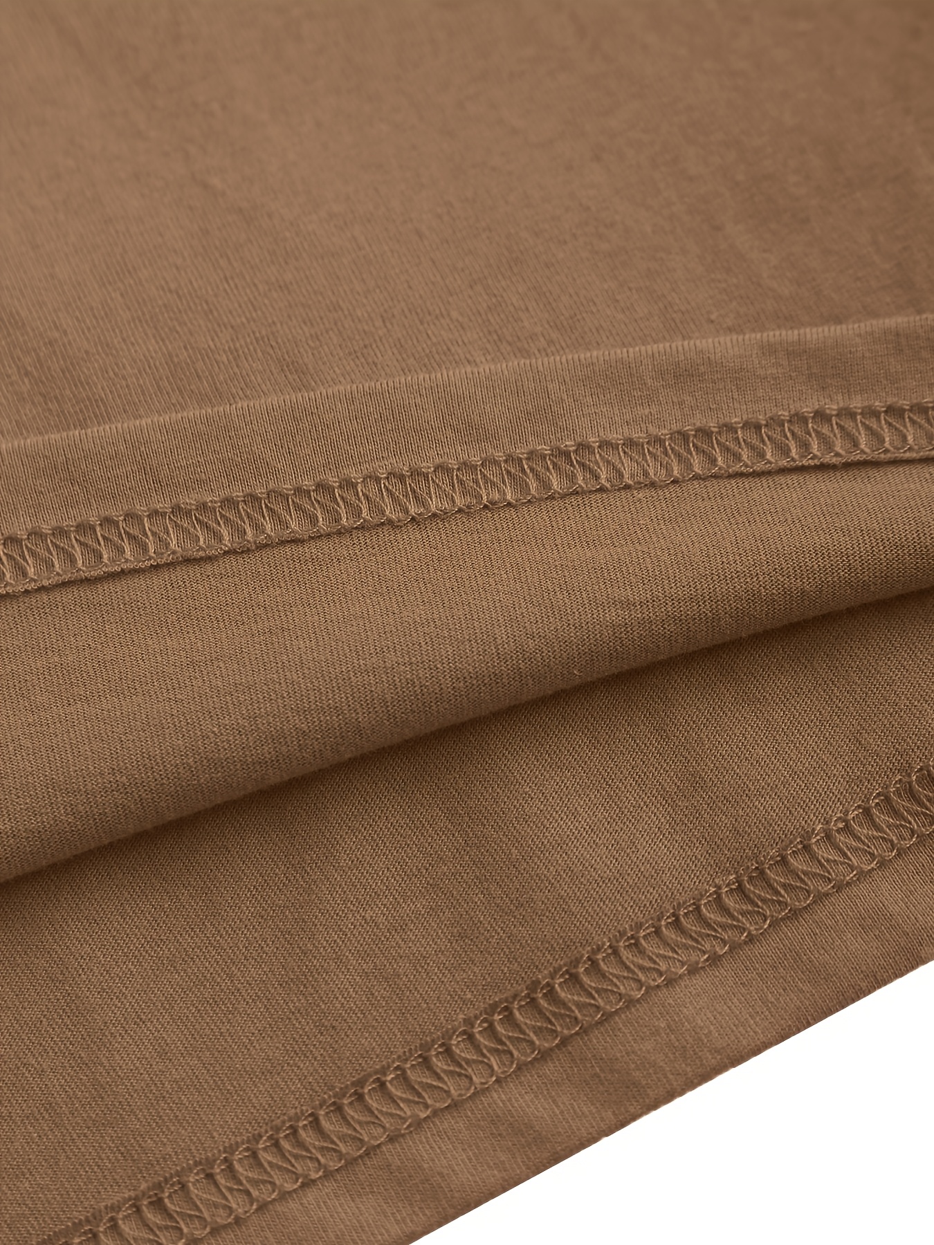 Women'S Plus Size Casual V-Neck T-Shirt, Polyester 95.0% Spandex 5.0%, Solid Color Knit Fabric, Retro Vacation Style Short Sleeve Tee for Spring/Summer, Ladies T Shirts