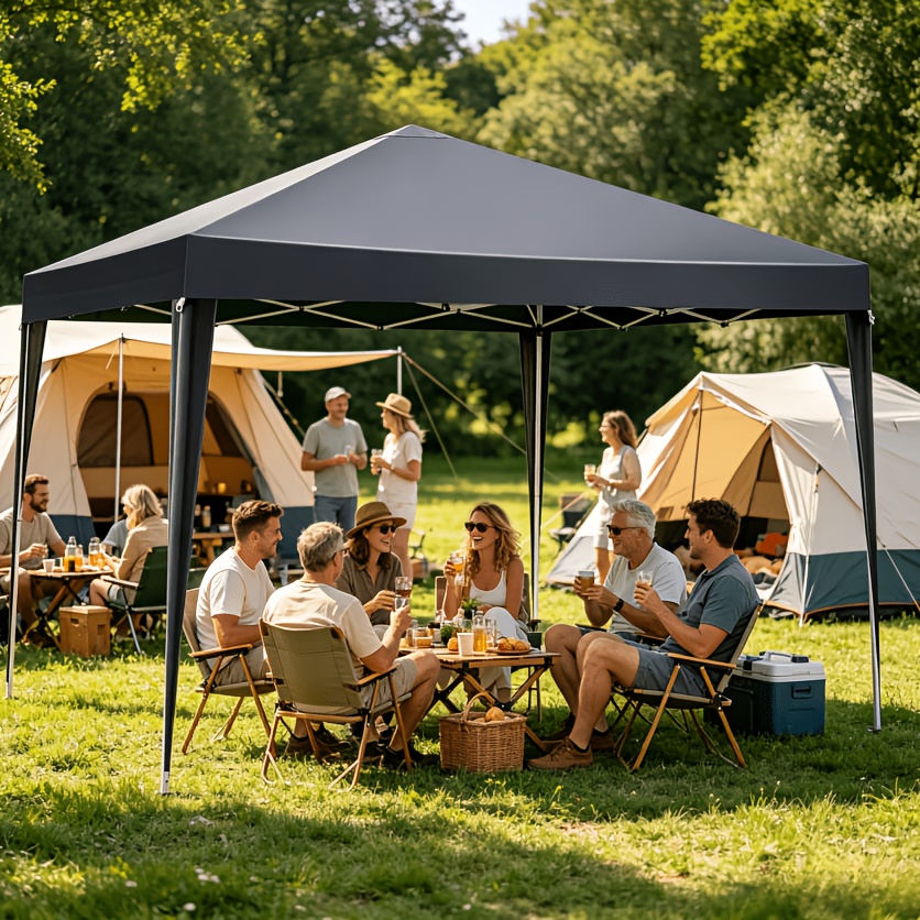 Image of 2..2m -up Carport, Canopies, Gazebos And Pergolas Outdoor Canopies, Portable Instant Tent With Carry Bag For Party Wedding Bbq