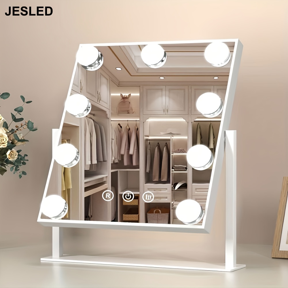 Jesled Light Up Your Vanity: Style Led Mirror - Temu
