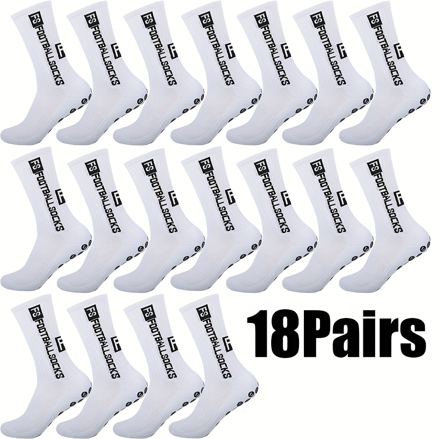 E-shop 3/9/18/36 Paar Hochleistungs-Socken mit rutschfestem Grip für Herren Damen Fußball Basketball Baseball Fußball Radfahren Laufen Wandern Tennis