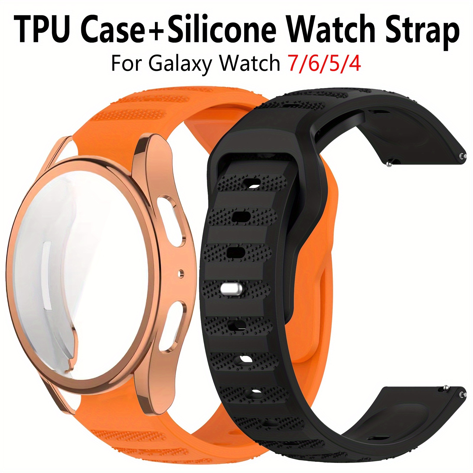 Amazon Samsung Galaxy Watch Silicone Case Many Color Soft Silicone