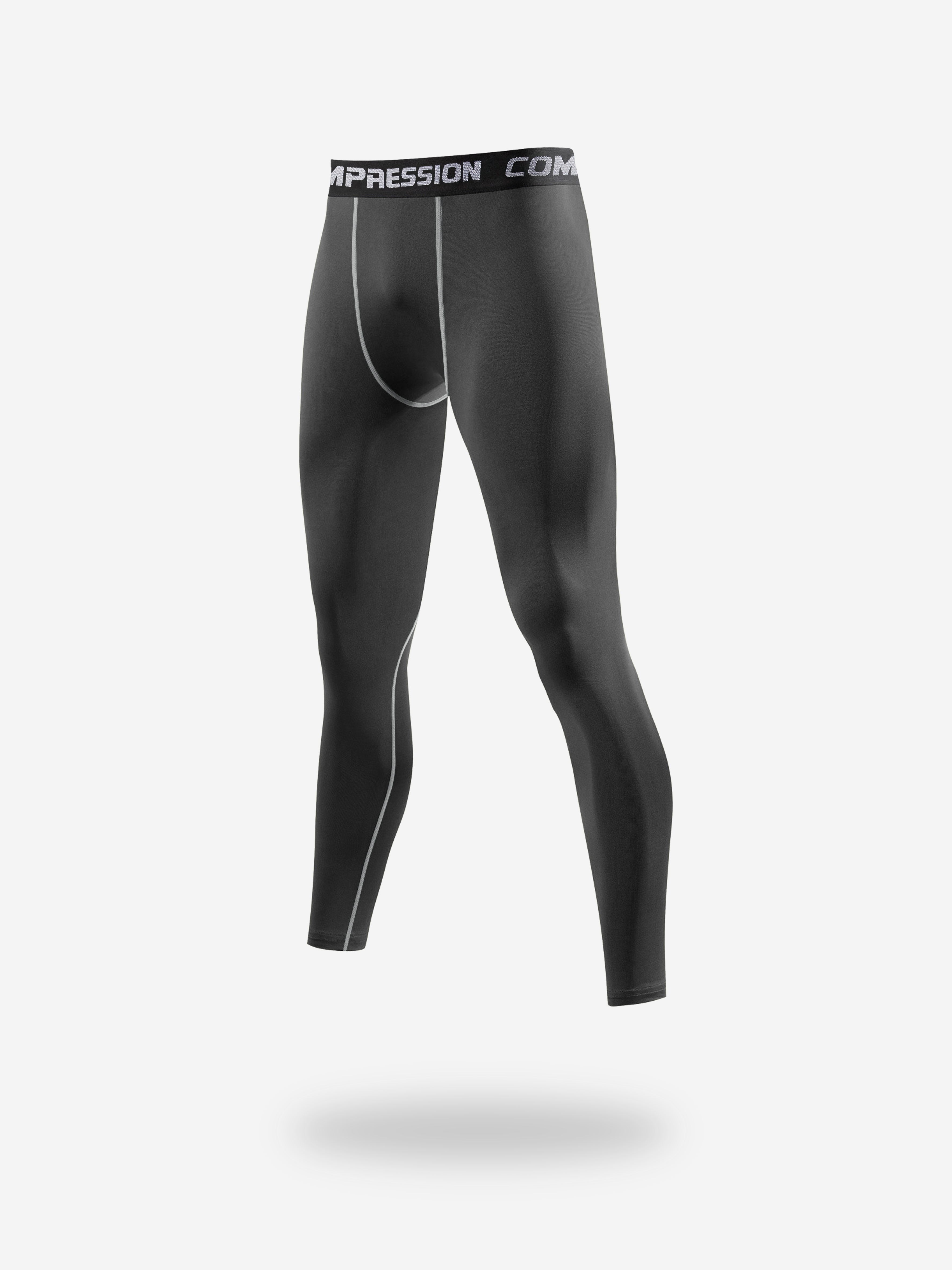 Men Compression Tight Pants Base Layer Running, Gym, Sports Skin Fit U –  Deckra Sports