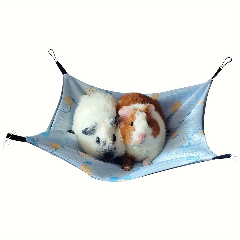 Single-Layer Breathable Pet Hammock for Squirrels, Sugar Gliders, And Guinea Pigs, Perfect for Summer
