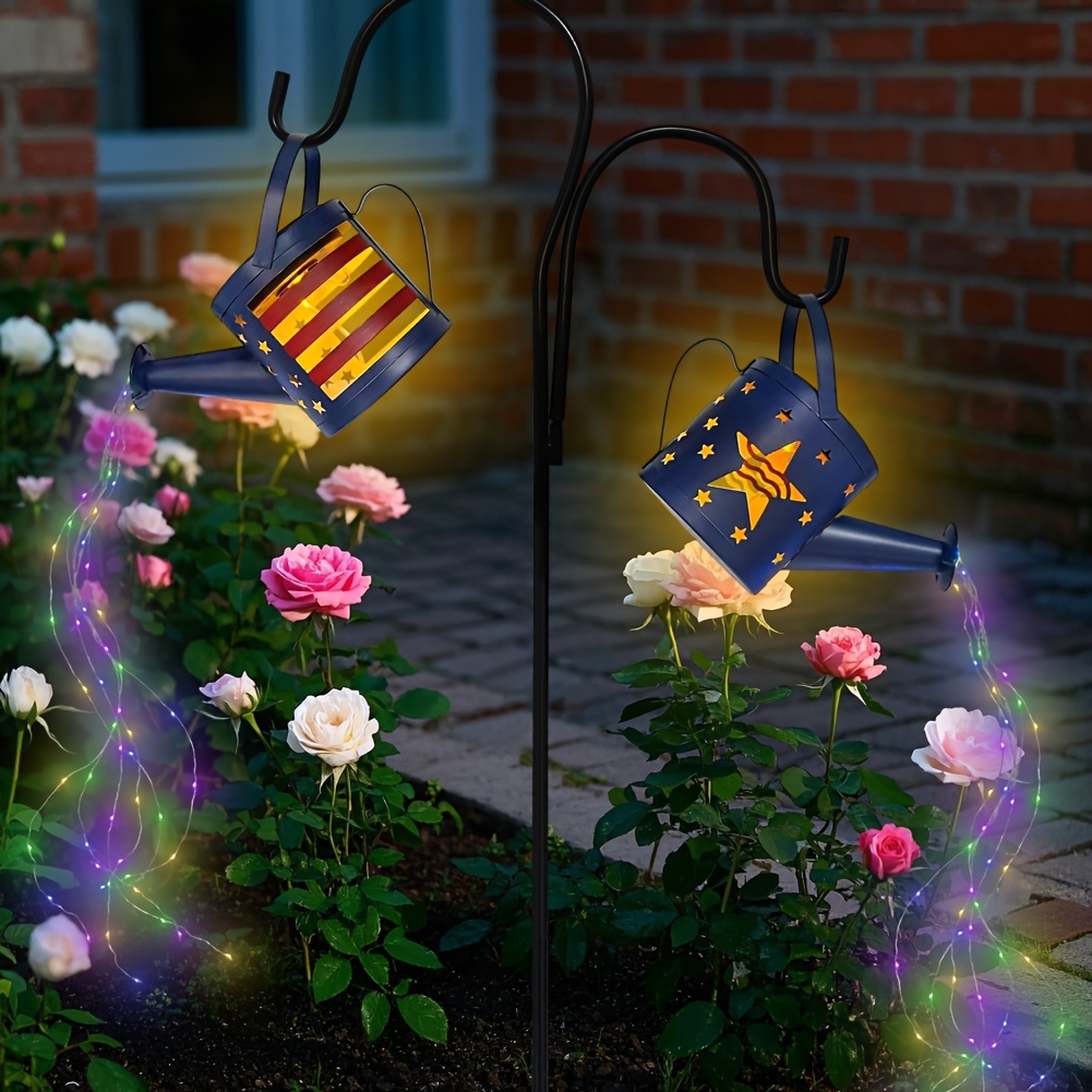 1pc Nice Looking Solar Hummingbird Dragonfly Light, Hanging Flame , Led Garden Light, Portable Solar Fence Light For Outdoor Courtyard Courtyard Garden - Patio, Lawn & Garden - United Kingdom
