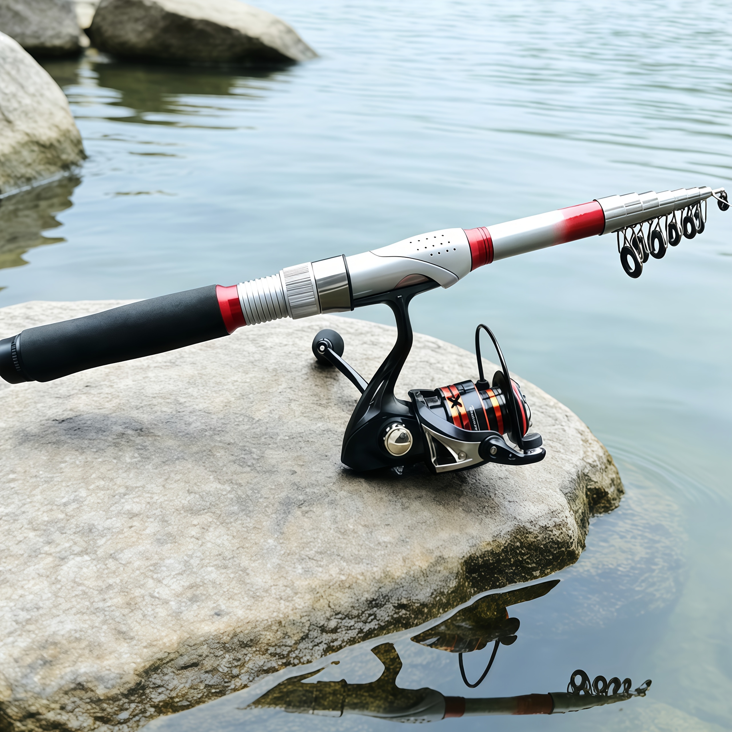 super hard telescopic carbon fishing rod combination short - Temu