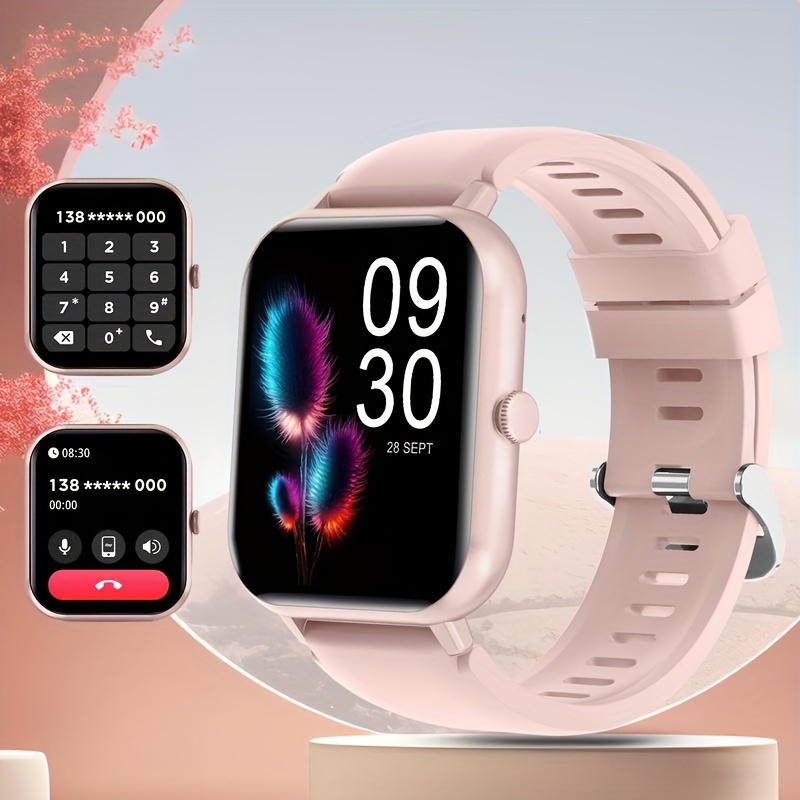 Image of Smartwatch For Men And Women Gift, 1.83 Inch Full Touch Screen Smartwatch With Text And Call Capabilities, , Fitness Tracking Watch, Exercise Mode, Pedometer, Distance, , 100+ Exercise Mode