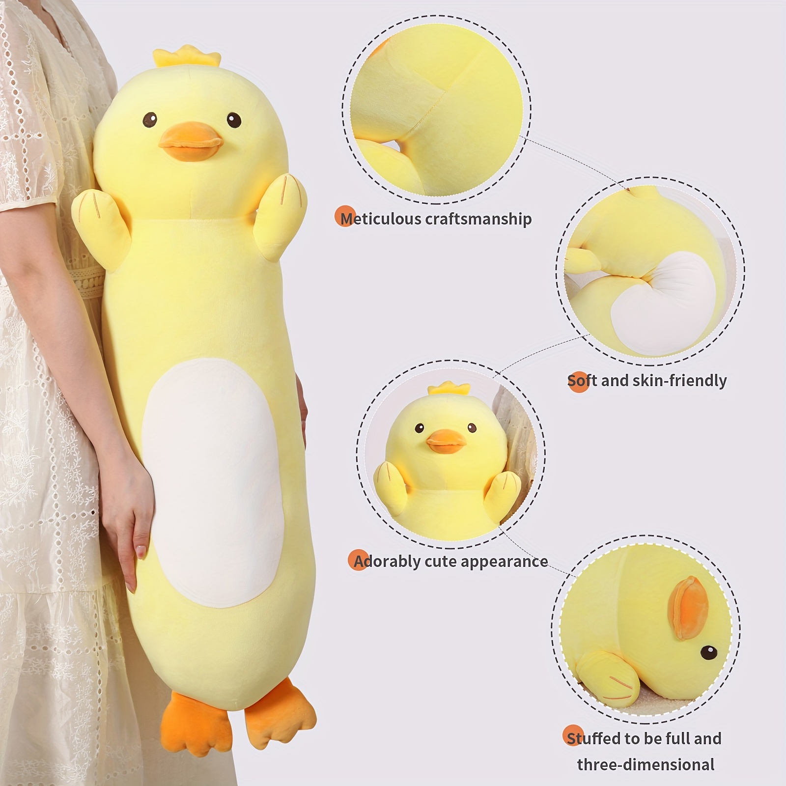 36inch cute duck stuffed animal plush toy huge yellow ducks Temu