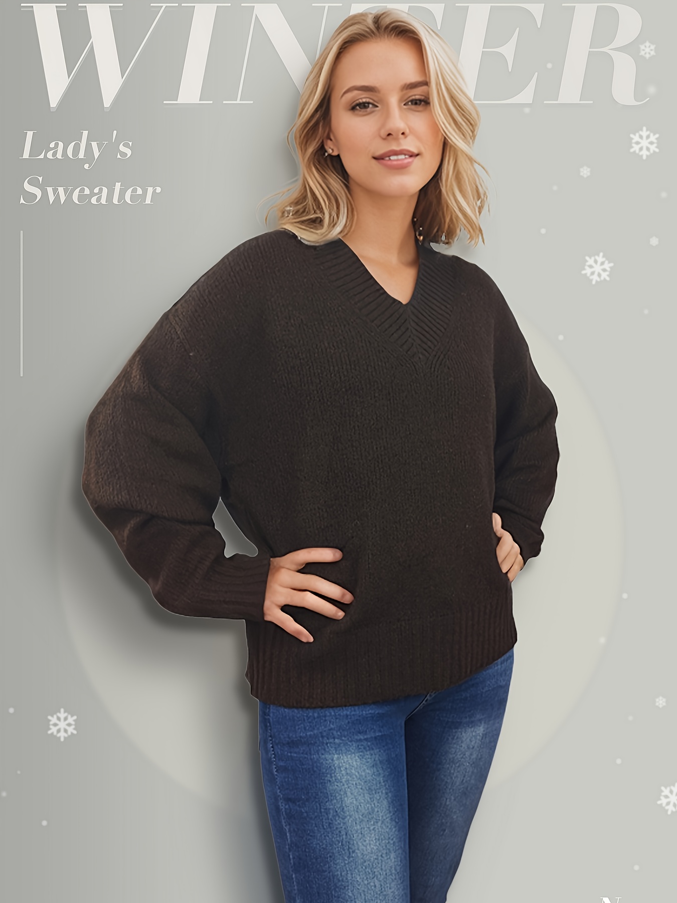 angora sweater sold on Temu United States