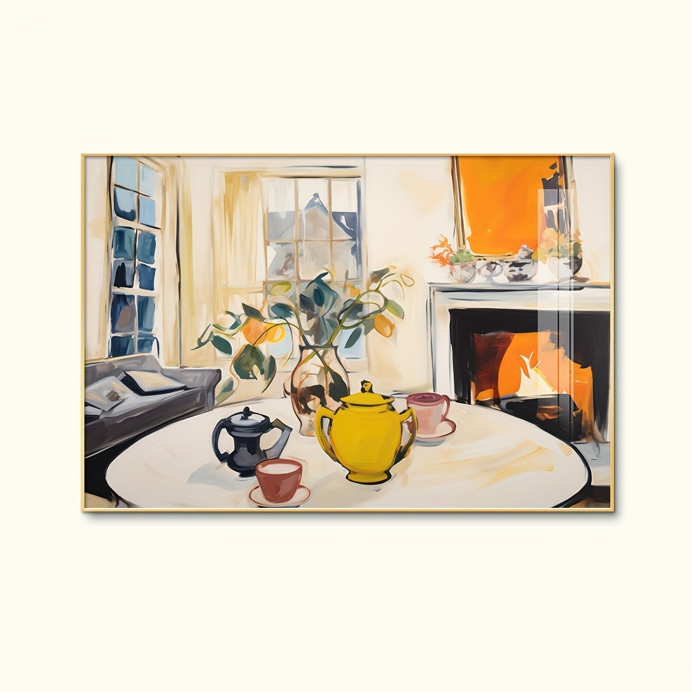 Wandbild 'Frau Mit Regenschirm' - Modern Und Dekorativ