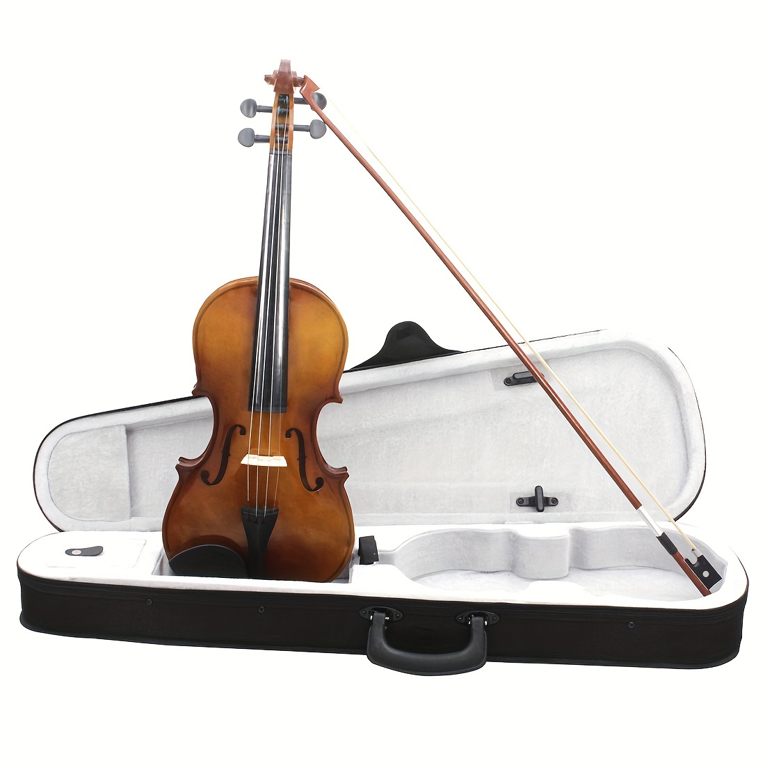 Av-102 Natural Color Violin Basswood Popular Violin Beginner Practice 