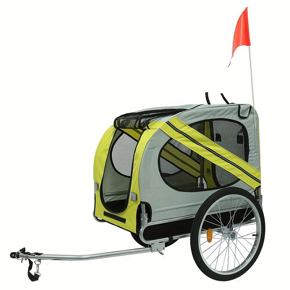 Bike Trailer Designed For Medium-sized Dogs, Measuring 130x73x90cm