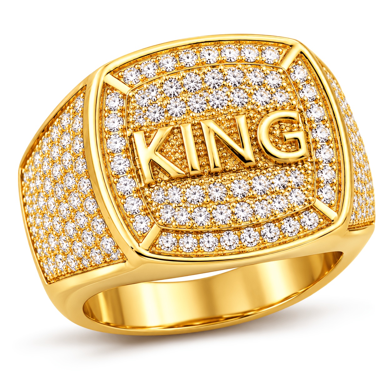 TEMU 1pc Anello Hip Man
