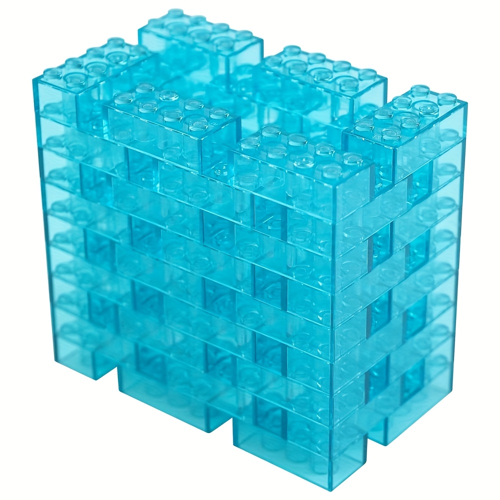 40pcs 2x4 High Brick Small Particle Building Blocks ABS Material