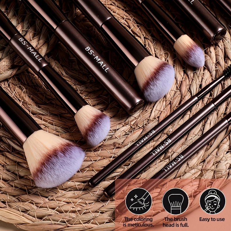 BS-MALL 17pcs Makeup Brush Set for Precise Application