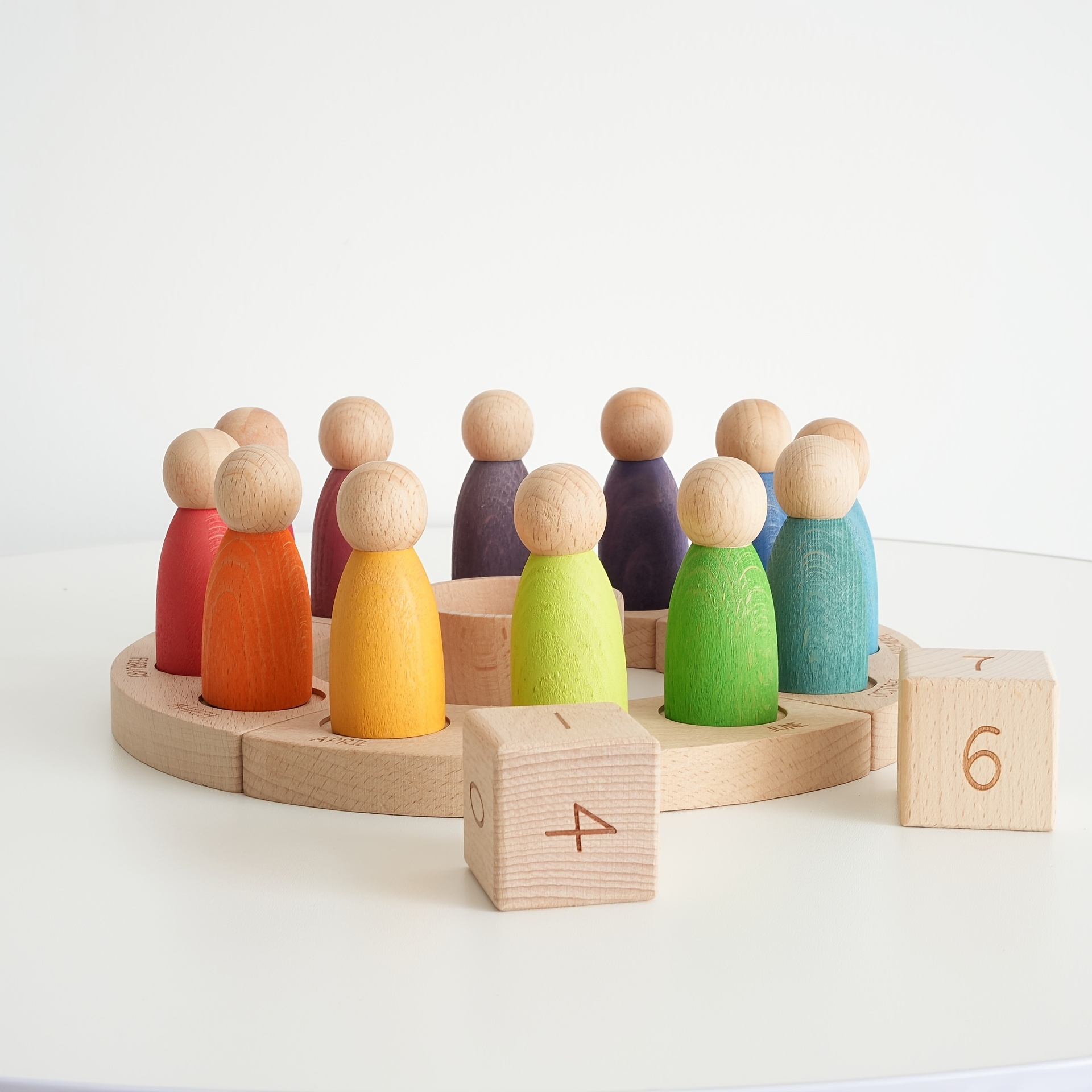 Mini Colorful Ornament Set - 12pcs Creative Stacking Game