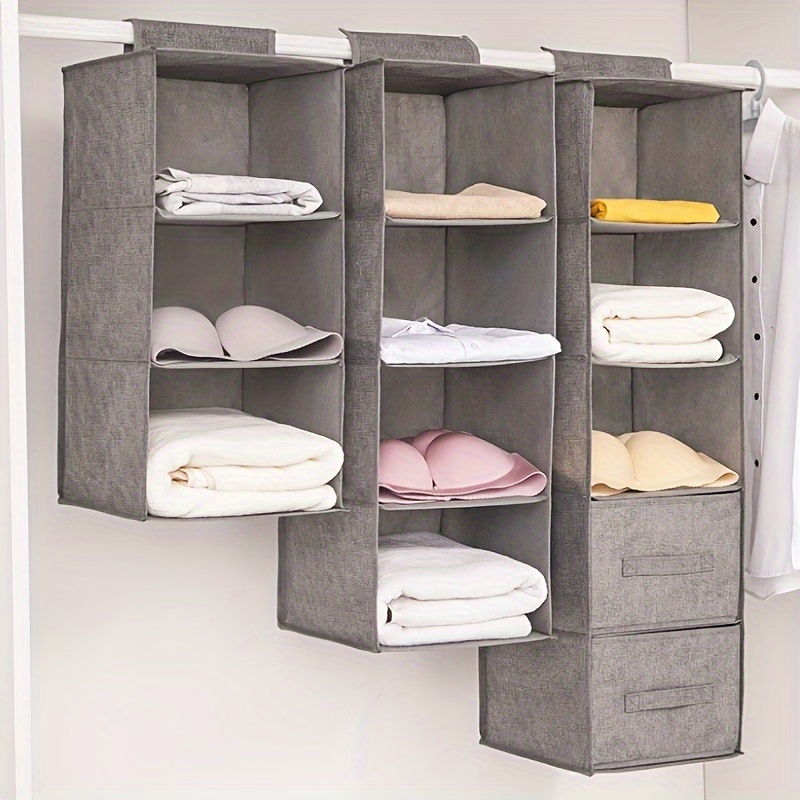 

Hanging Organizer Drawers, Hanging Shelves, Detachable Clothes For