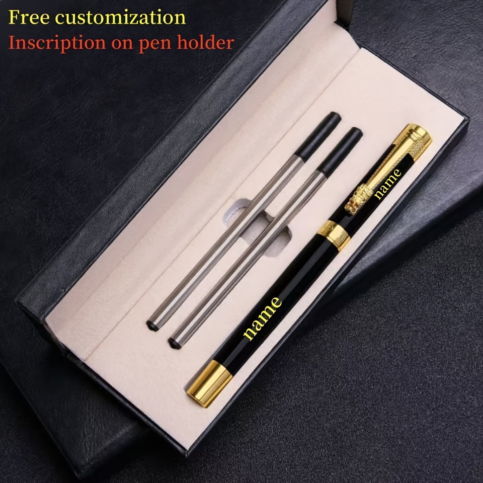 

Engraved Metal Ballpoint Pen – Click-off Cap, , , – 14+ Box, Refillable Writing , Includes 2 Refills – Personalized For Colleagues, ,