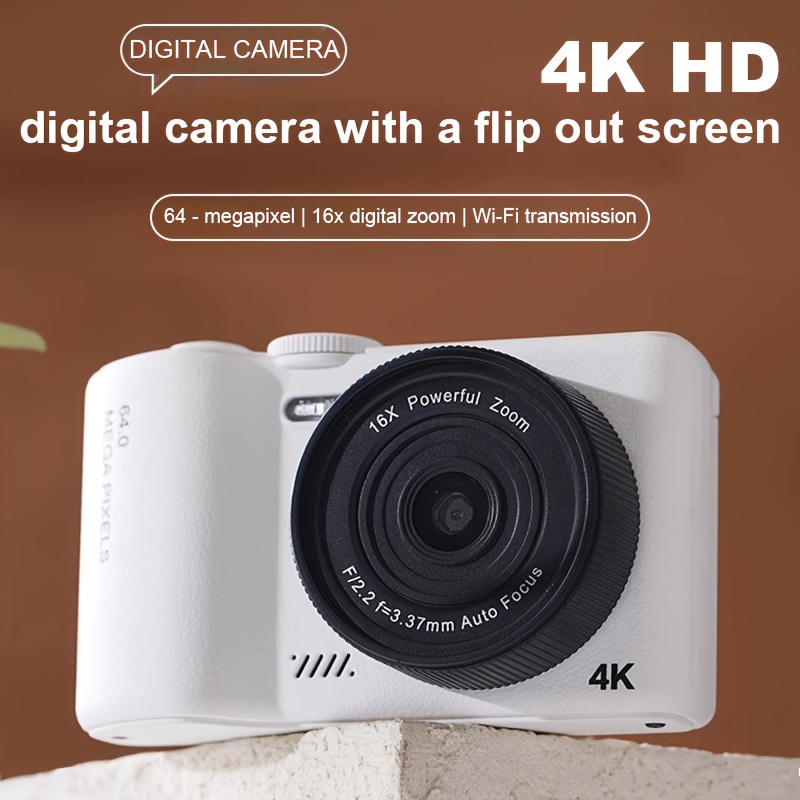 camera dual lens 16x zoom wifi 4k video recording Temu Denmark