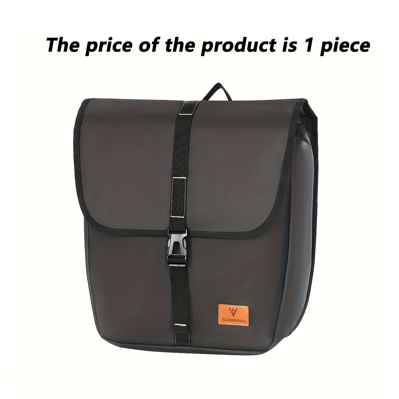 Durable Polyester Bicycle Rear Seat Tote Bag Holder - Adjustable Pannier For Commuting & Mountain Biking, Mixed Colors, Attachment, Ideal For Groceries & , Bike Bag, Practical Design