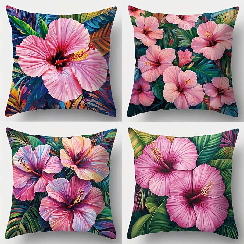 

4pcs New Pillowcase, , , Pillowcase, And Suitable For 17.7 * 17.7 , - , And , Decoration, Sofa Backrest , Pillowcase