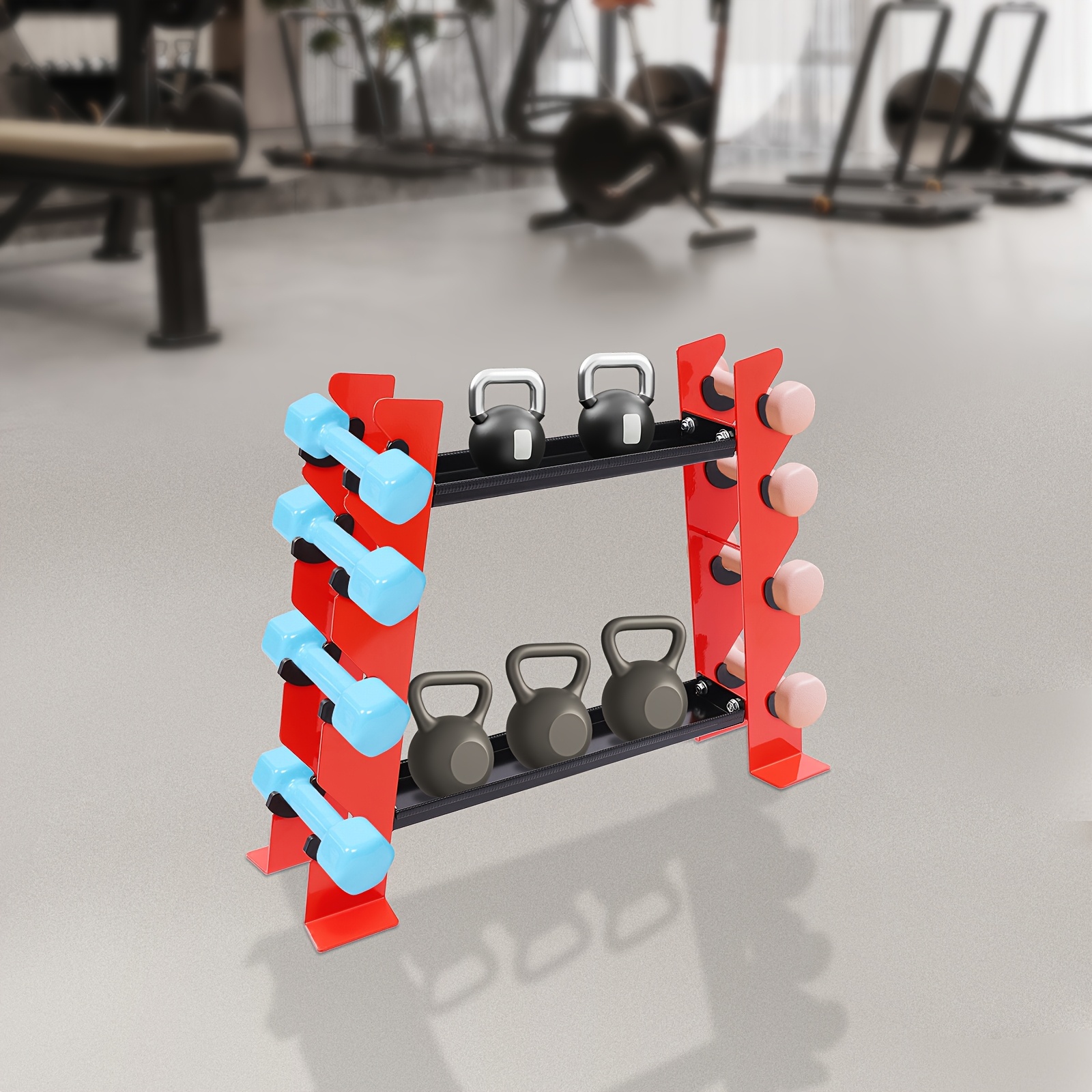 Dumbbell Stand Multifunctional Dumbbell Rack And Home Gym Storage Stand Metal Dumbbell Holder Hand Weight Rack Fitness Dial Dumbbell Rack For Home Gym Weight Plate Tree Storage Rack Storage Stand
