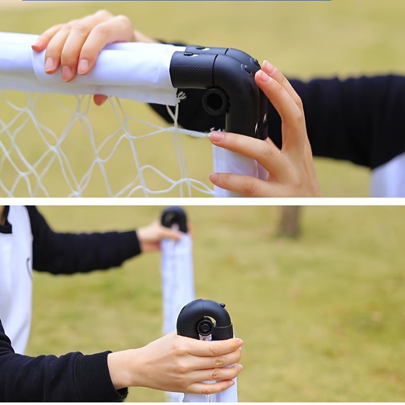 Cage De Foot Extérieure Pliable Pour Enfants – But 2-en-1 Avec 6 Cibles, 150x120 Cm, Sac De Transport Inclus - 12