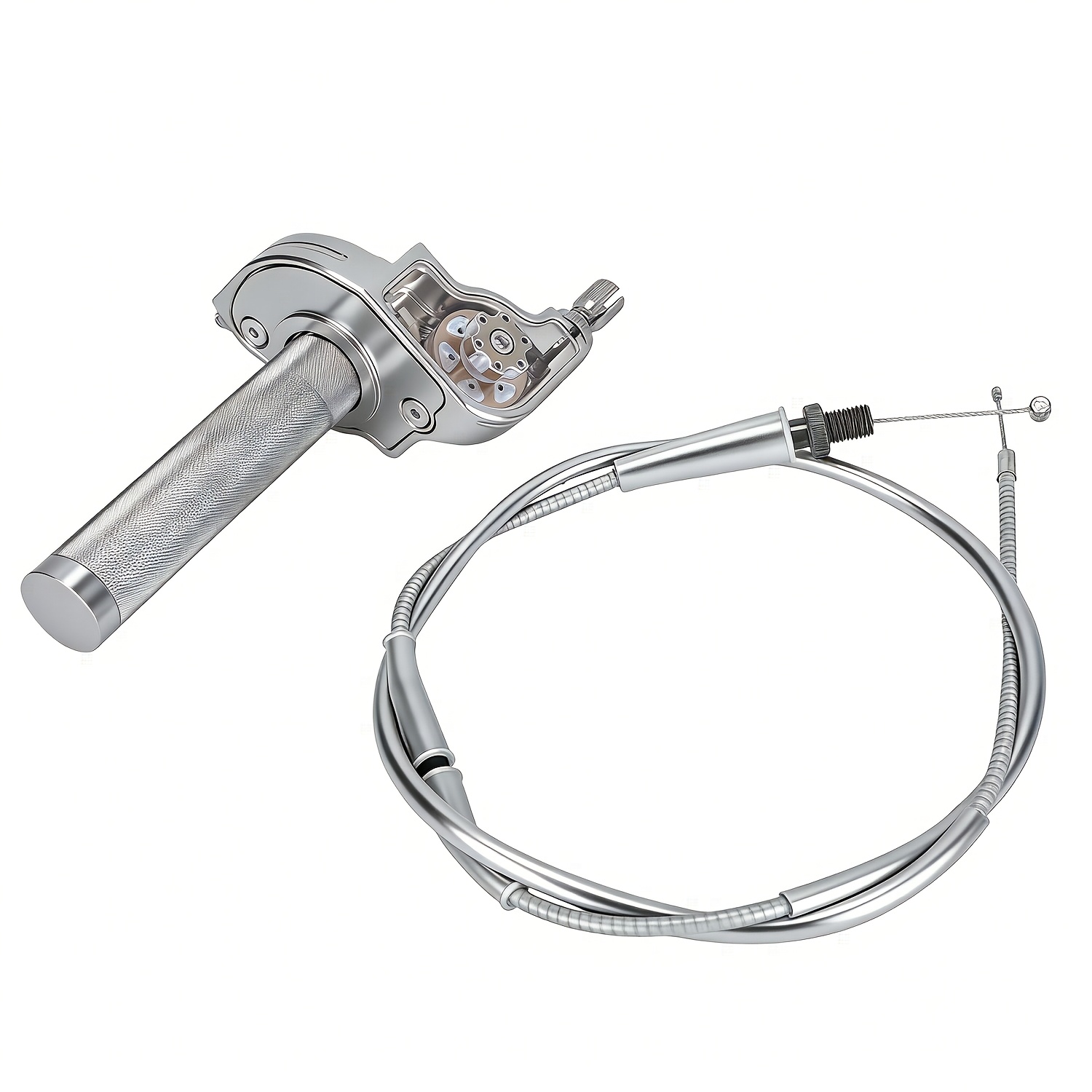 Ročaj za plin in kabel za plin za motor 22 mm 7/8'' univerzalno za KLX CR CRF EXC XR SSR TTR DRZ PW YZ RM Apollo SDG 50 110 125 230 250 večino