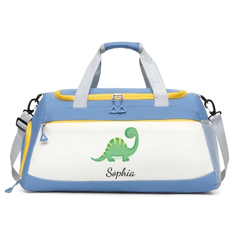 TEMU A Handbag That Customized With Names, Numbers, Dates, And Other Text. Easy Yet Sophisticated, With A Large Capacity And Multiple Pockets,