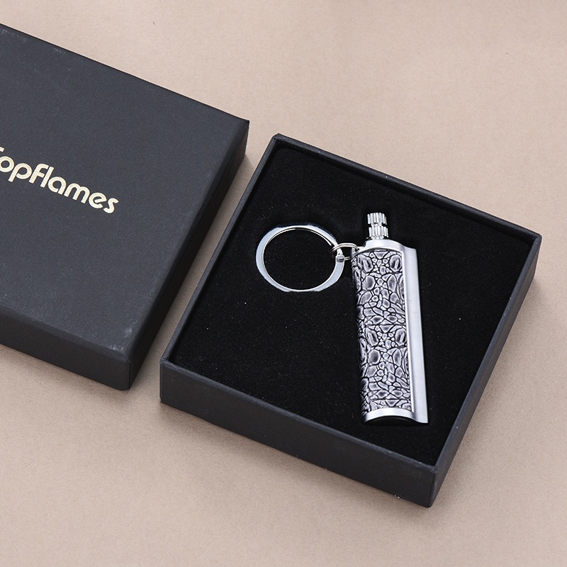 TEMU 10,000- Refillable Permanent Match Lighter With Flint & - Waterproof Waterproof Outdoor Ignition Tool, Portable Fire Starter Suitable For Camping,, Emergency ( Included)