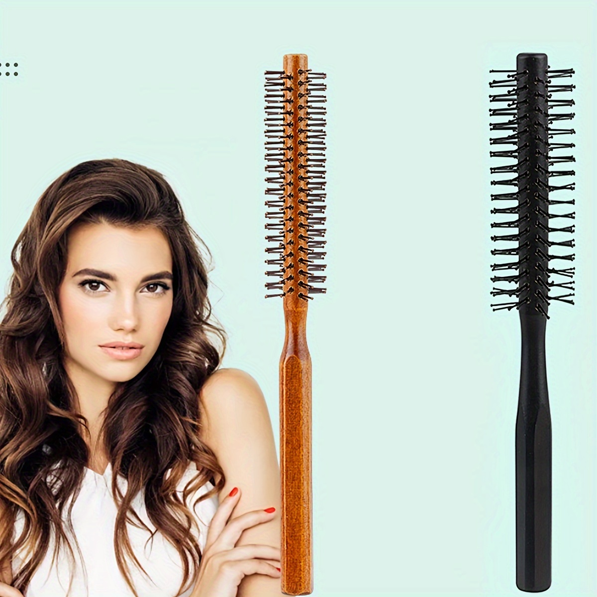 

Brosse volumisante cheveux , peigne rond en , en , coiffer, du volume et les de cheveux .