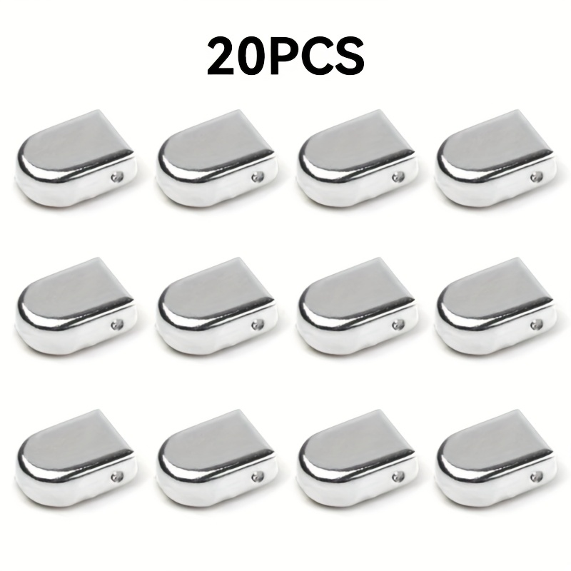 20pcs Of Metal Shoe , Fast Press Fast , Suitable For Men And Women Sports Shoes, Casual Shoes, Sports Shoes, White Shoes, Decorative Shoelace , Portable Shoe Additions