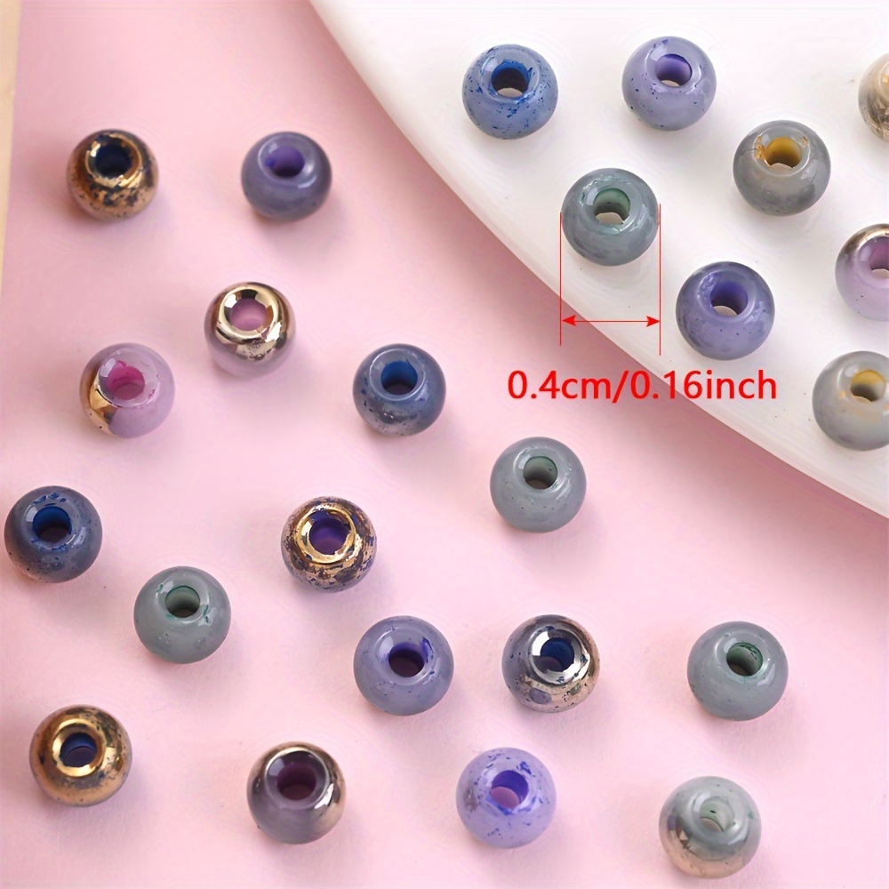 4mm Vibrant Glass Seed Beads for DIY Jewellery Making