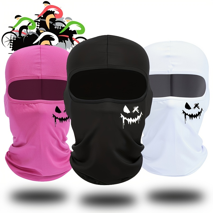 

Graffiti Punk Print Balaclava Hat – Uv Protection, Breathable Full Face Mask For Cycling, Skiing, Hiking, Fishing – Outdoor Sports Polyester Fiber Woven